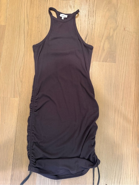 Hartloom Dresses & Skirts - Artloom Ribbed Racerback Tank Dress in Deep Plum